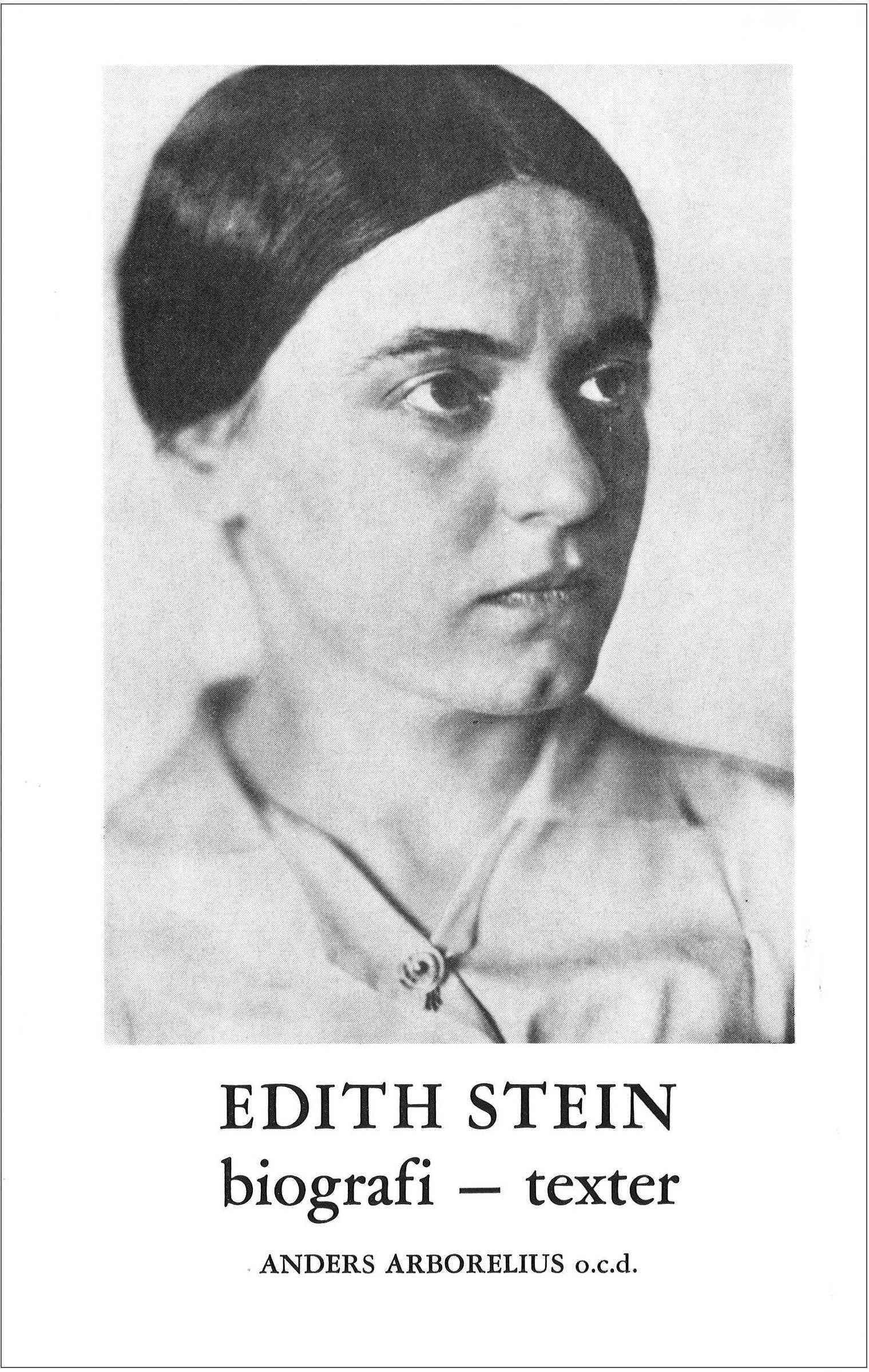 Edith Stein : biografi - texter