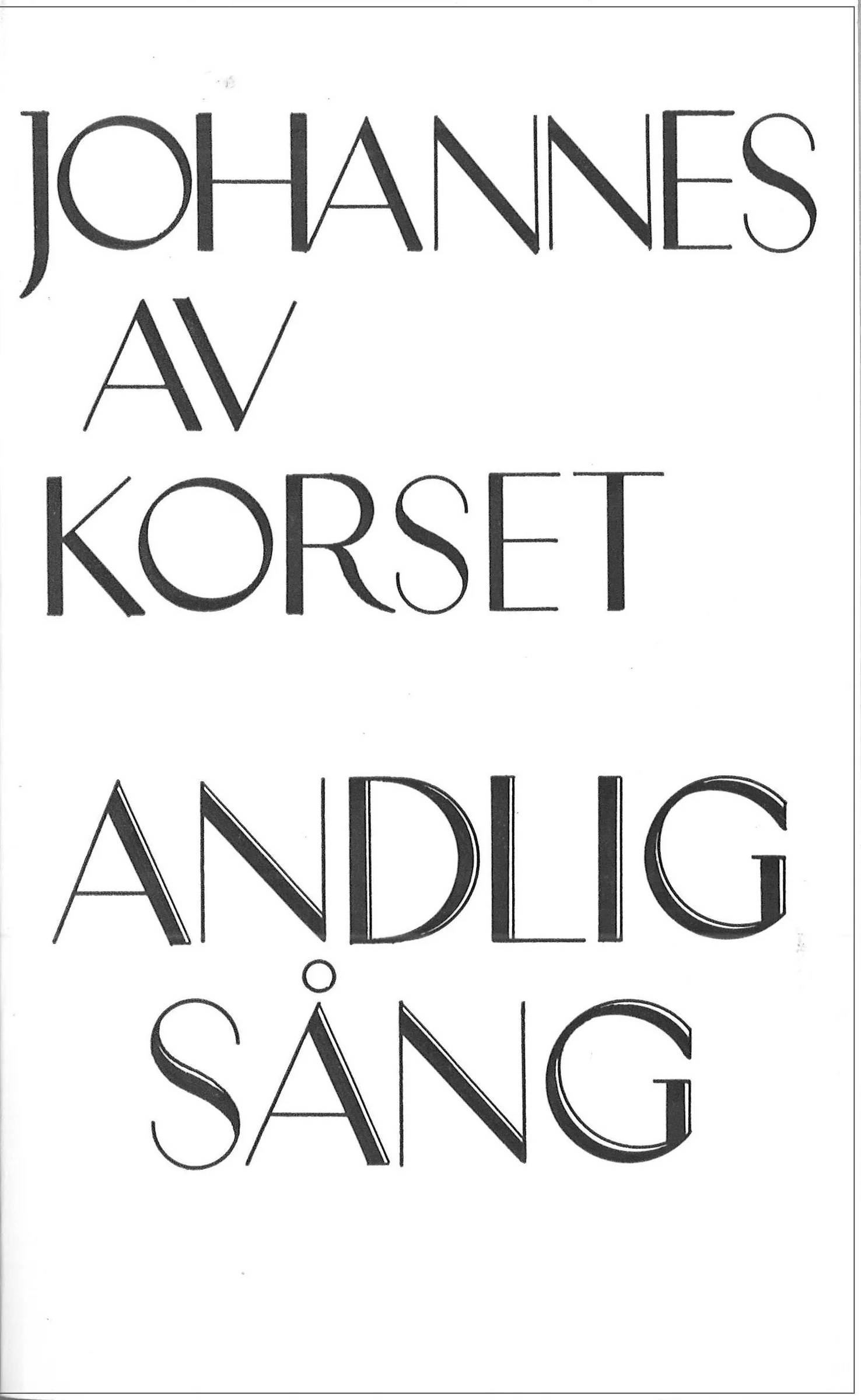 Andlig Sång