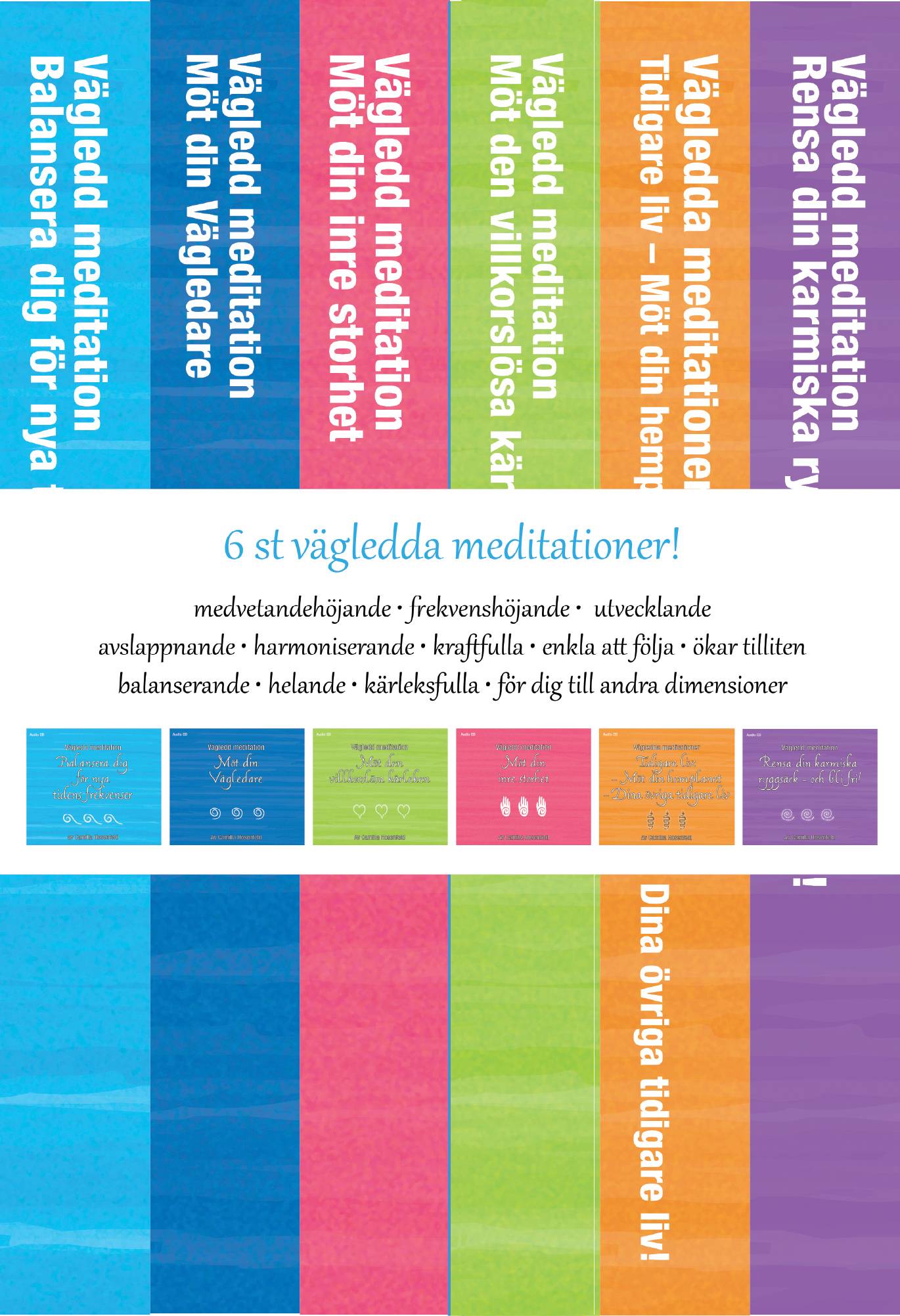 6 st vägledda meditationer