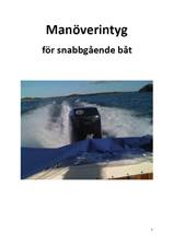 Manöverintyg för snabbgående båt