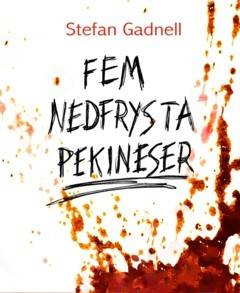 Fem nedfrysta pekineser