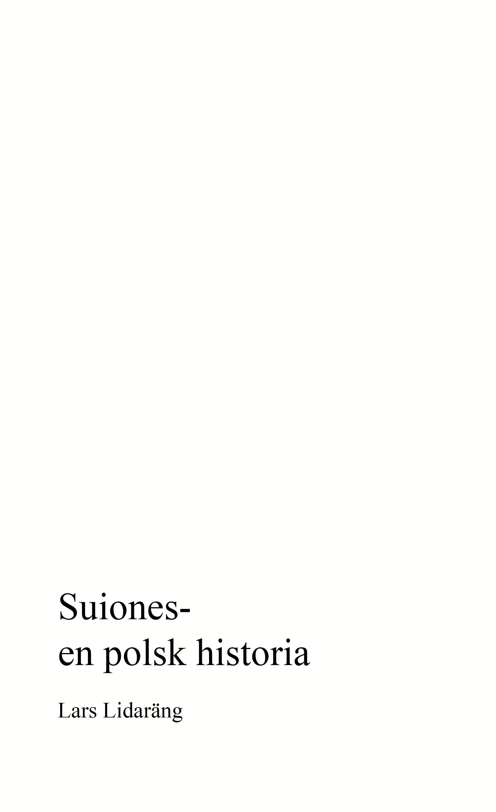 Suiones – en polsk historia