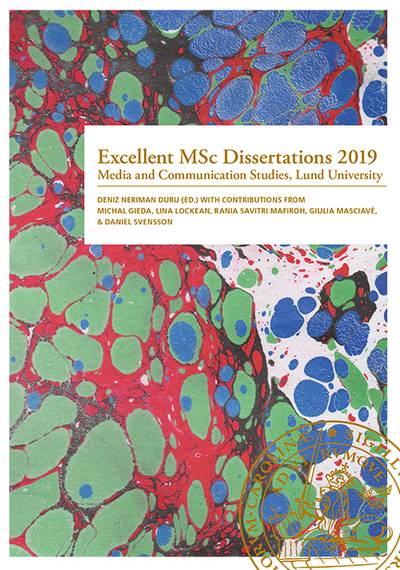 Excellent MSc Dissertations 2019