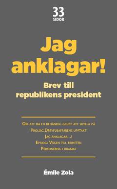 Jag anklagar...! : Brev till republikens president