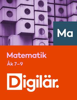 Digilär Matematik för årskurs 7-9