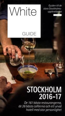 White Guide. Stockholm 2016-17