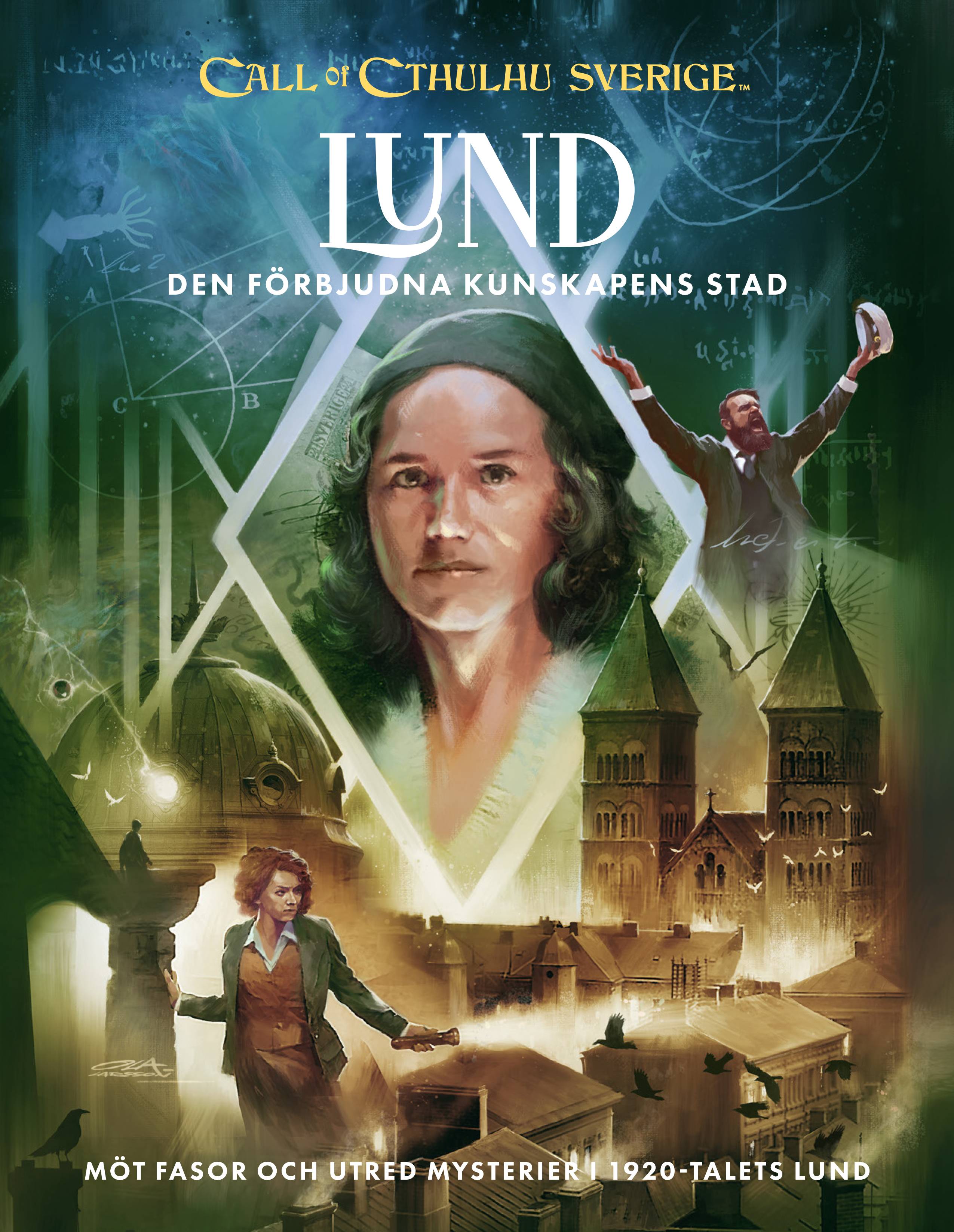 Call of Cthulhu Sverige. Lund – den förbjudna kunskapens stad