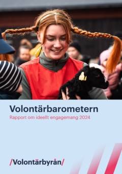 Volontärbarometern : rapport om ideellt engagemang 2024