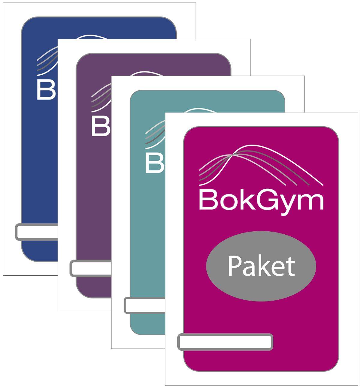 BokGym paket VVS & fastighet, 10 titlar, bok + dig, 36 mån