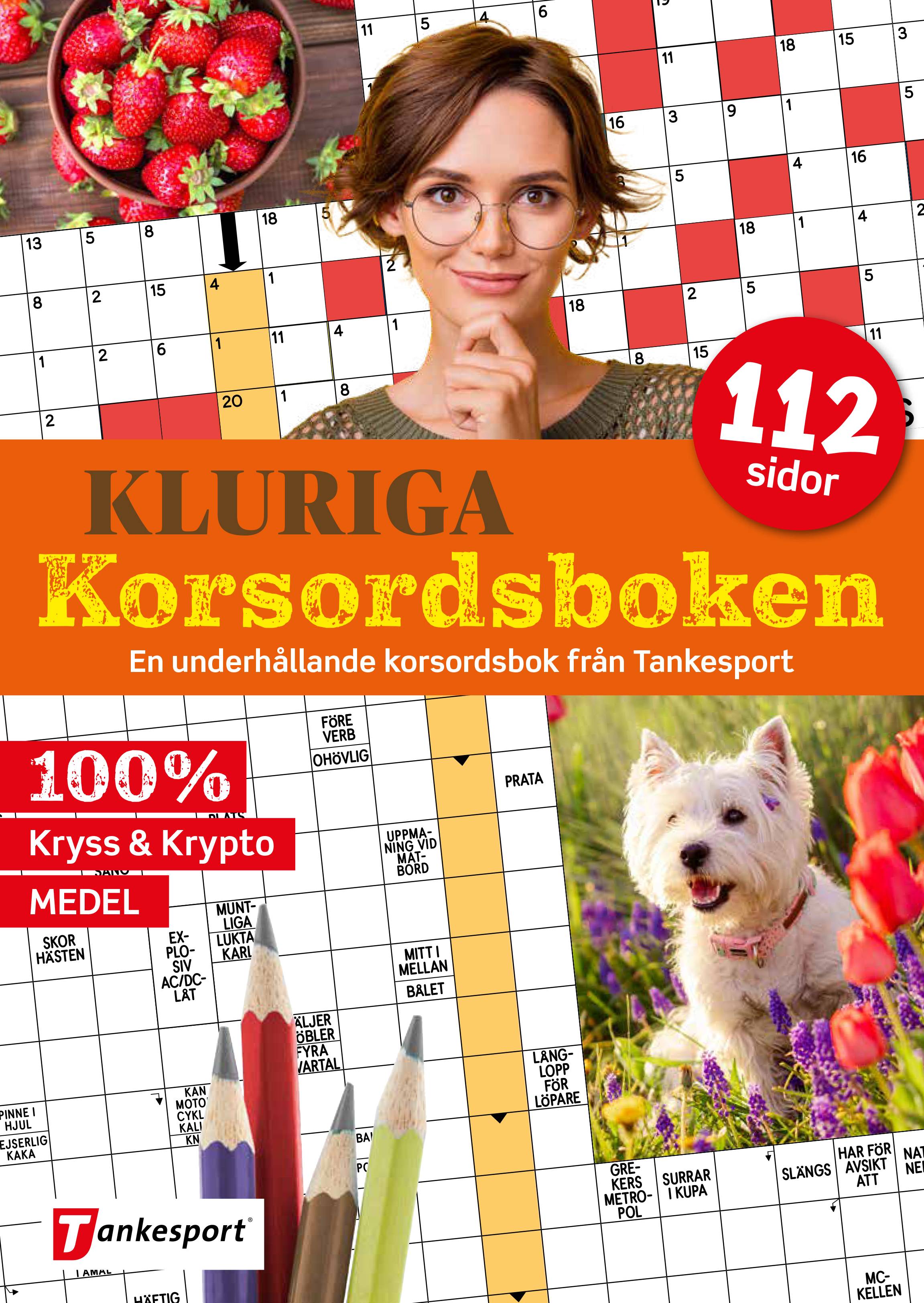 Kluriga korsordsboken : medellätta kryss