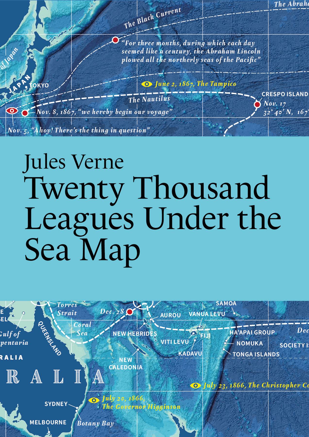 Twenty Thousand Leagues Under the Sea Map