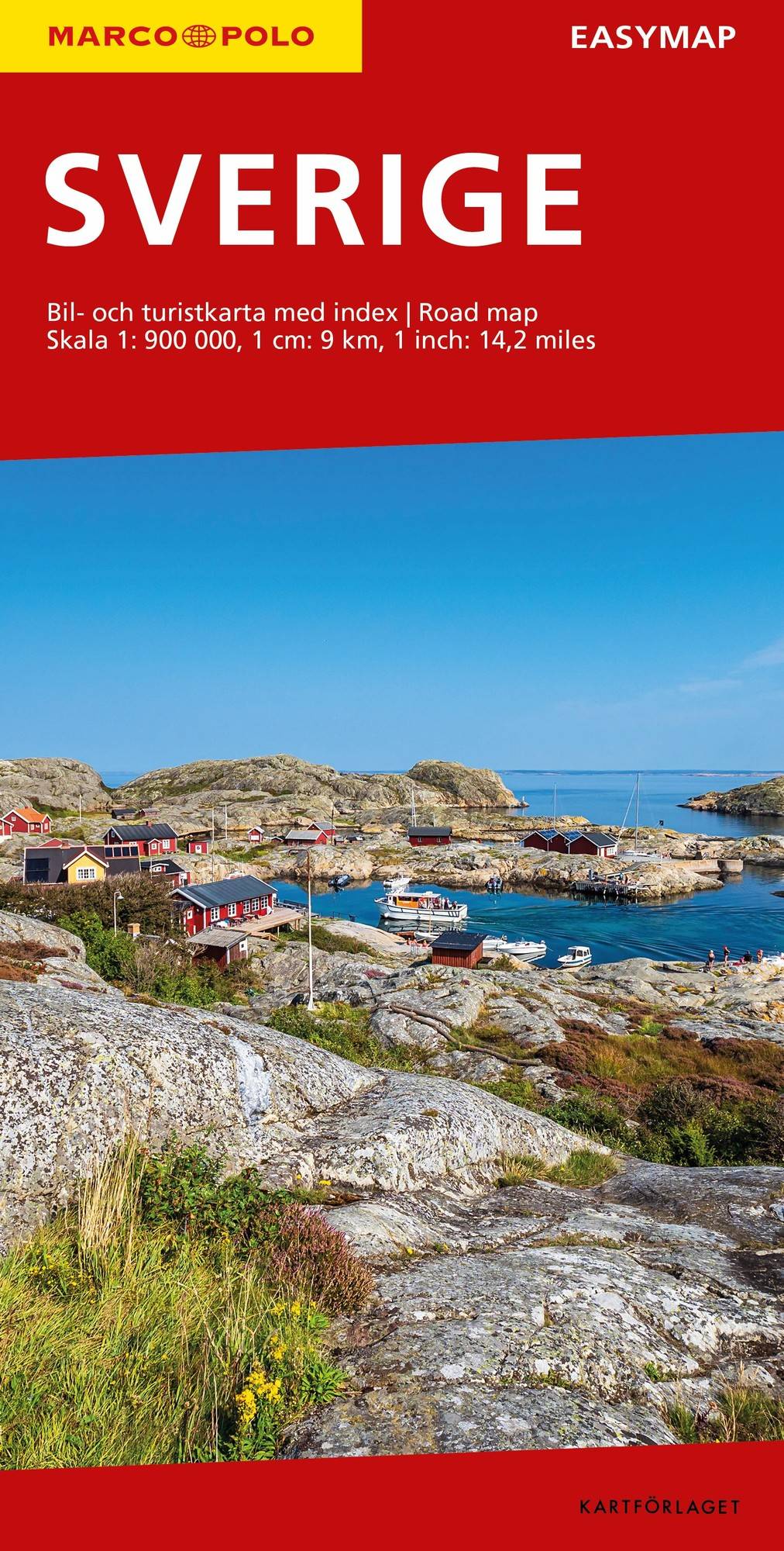 Sverige EasyMap MarcoPolo 1:800 000