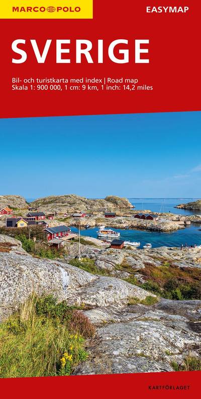 Sverige EasyMap MarcoPolo 1:800 000