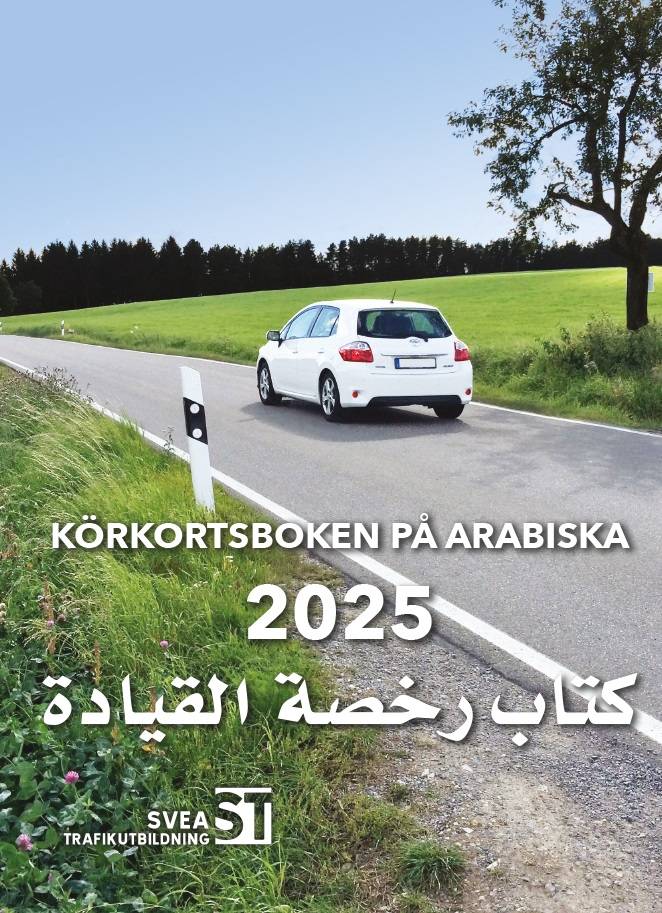 Körkortsboken på Arabiska 2025