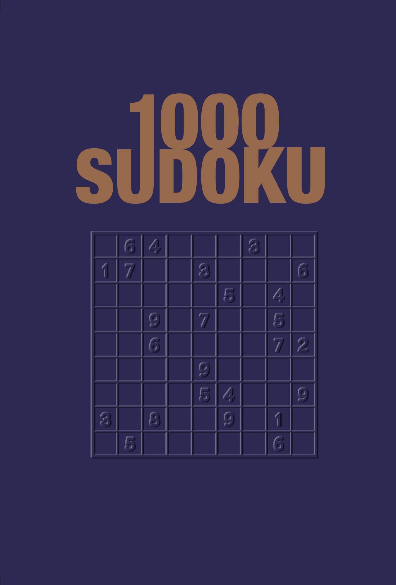 1000 Sudoku : medel, svårt, expertnivå