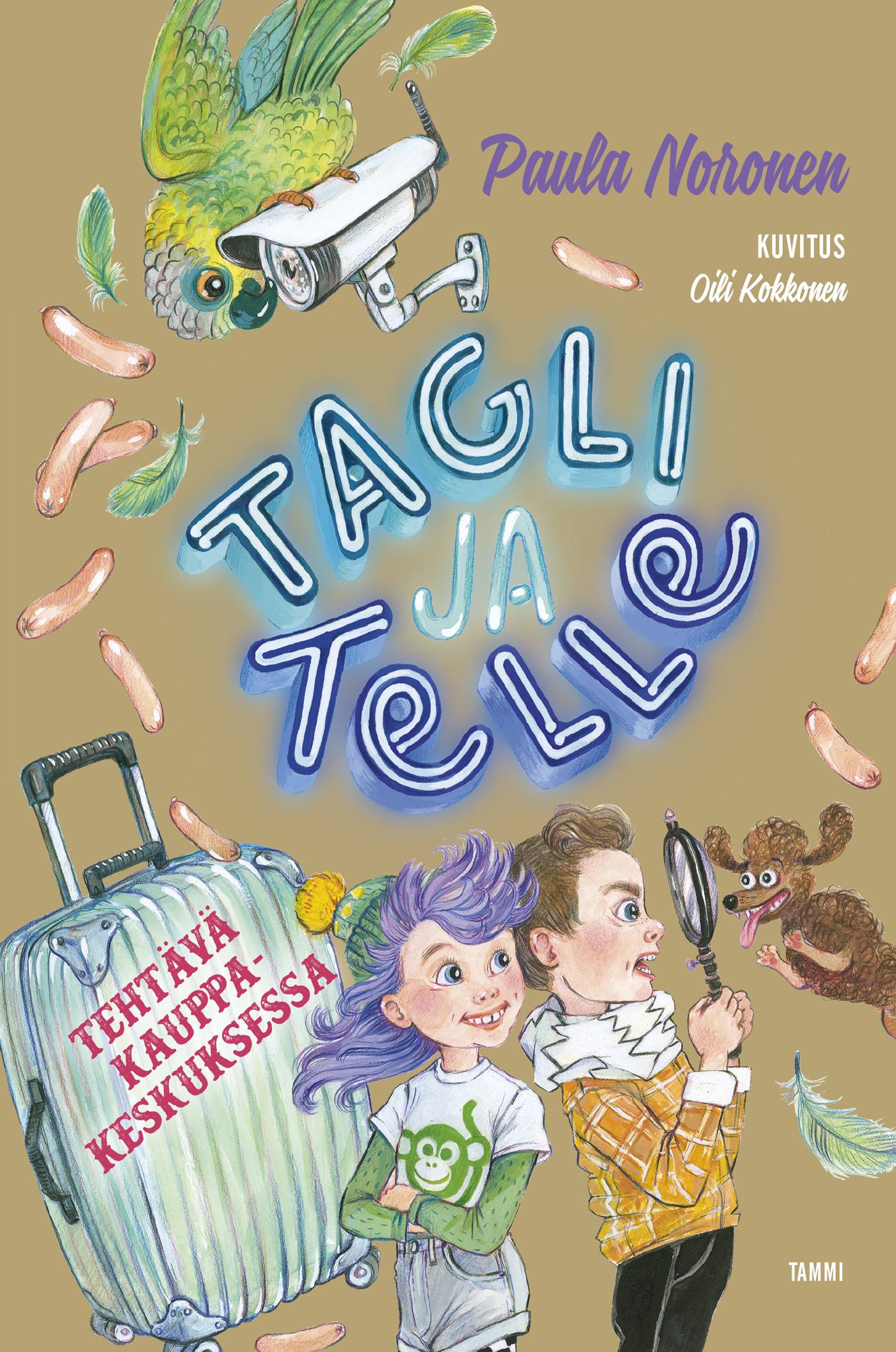 Tagli ja Telle : tehtävä kauppakeskuksessa