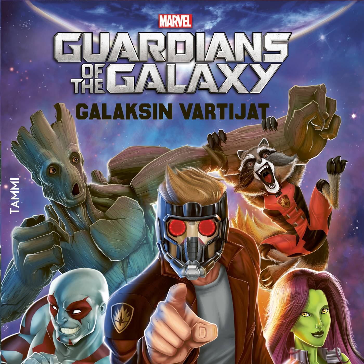 Marvel. Guardians of the Galaxy. Galaksin vartijat.