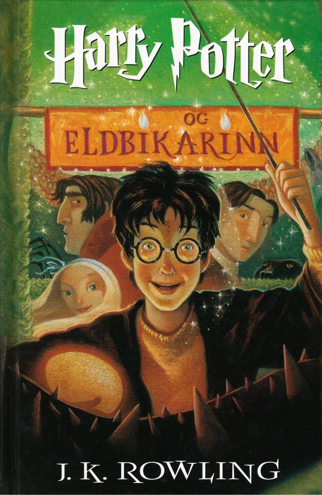Harry Potter och Den Flammande Bägaren (Isländska)