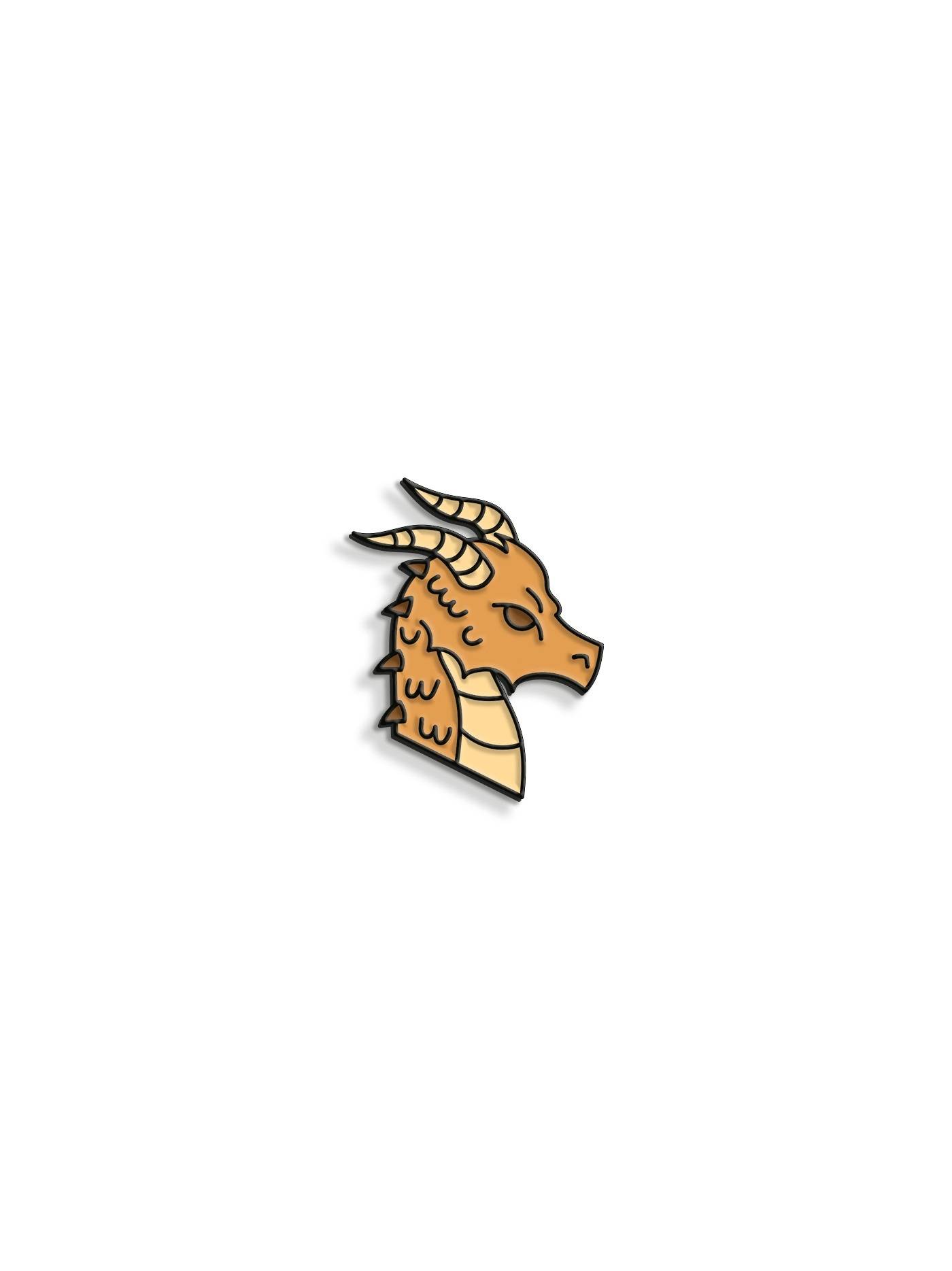 Fourth Wing: Andarna Enamel Pin