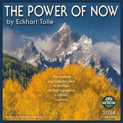 Power Of Now 2024 Calendar : A Year of Inspirational Quotes